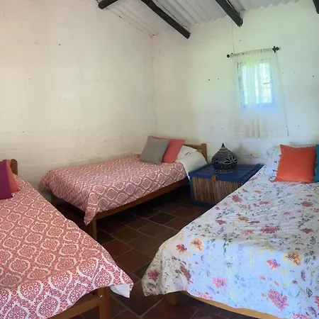 Finca La Esperanza - Cabana Villa Marujita El El Socorro Exterior foto
